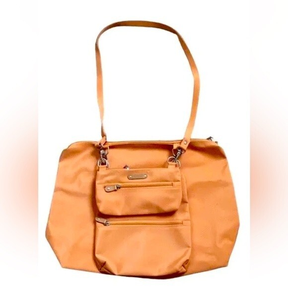 MaggiB Fold & Go Getaway Trio bag Set Of 3 Water Resistant Orange Never Used - Picture 1 of 10